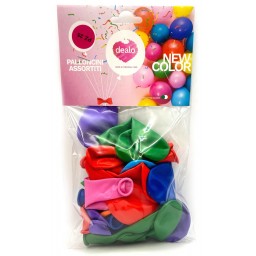 Dealo 25 Palloncini Grandi Gonfiabili - In Colori Assortiti